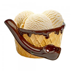 Ceramic Ice Cream Bowl [88102]